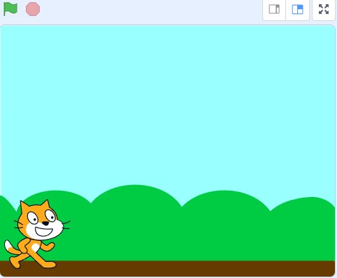 Scratch-Einstiegskurs – Automatische Bewegungen