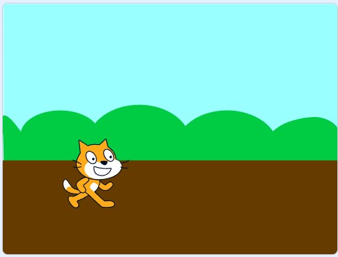 Scratch Einstiegskurs – Bewegung mit der Tastatur