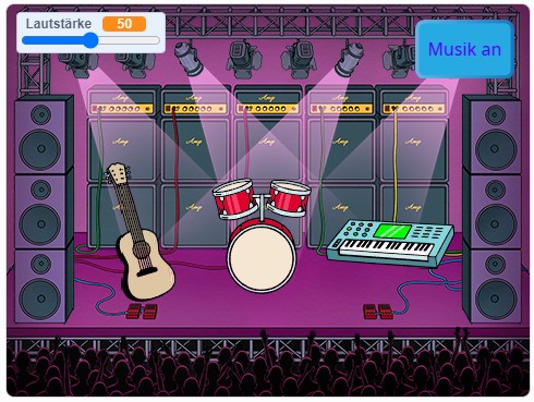 Scratch-Einstiegskurs – Töne und Klänge