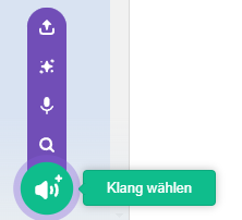 Schritt 3 - Klang auswählen