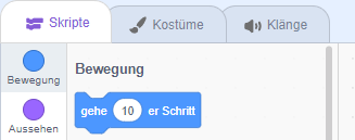 Schritt 4 - Reiter Skripte auswählen