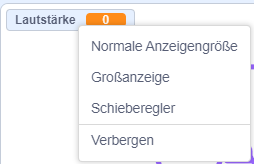 Schritt 8 - Variablen-Darstellung ändern