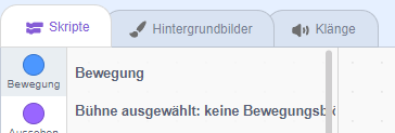 Schritt 2 - Angepasste Programmieroberfläche.