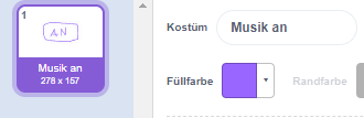Schritt 2 - Kostüm benennen