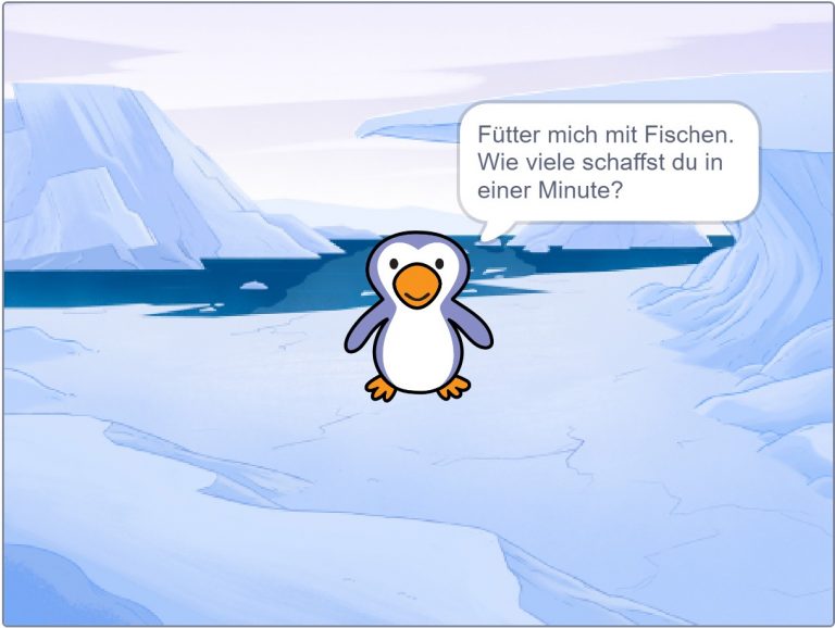 Screenshot Scratch-Spiel auf Zeit