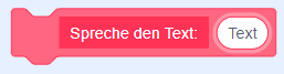 Screenshot erster Blockparameter