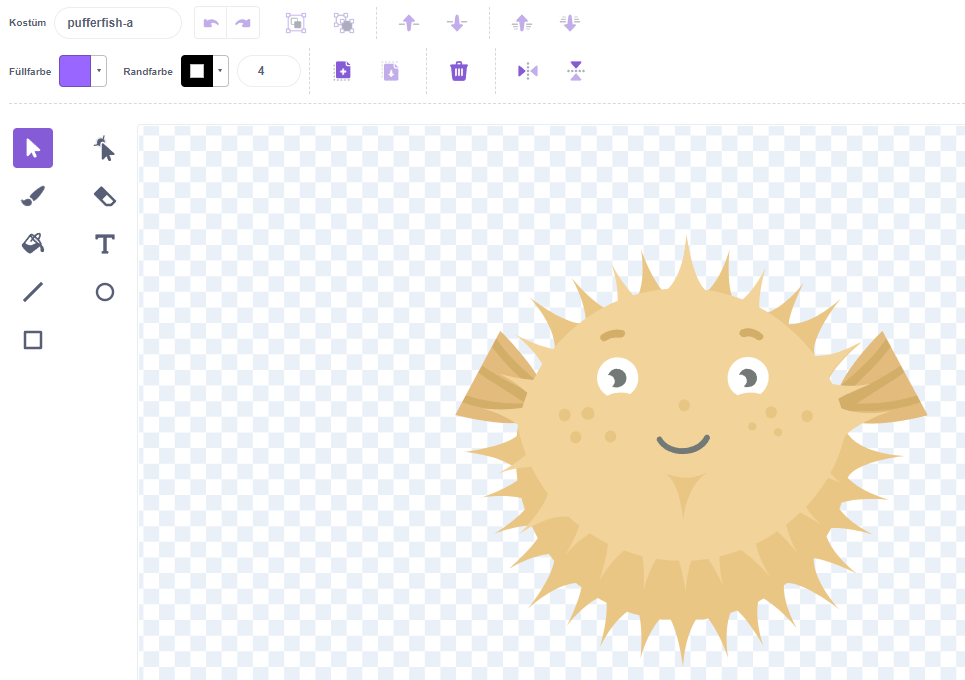 Screenshot Kostüm pufferfish-a