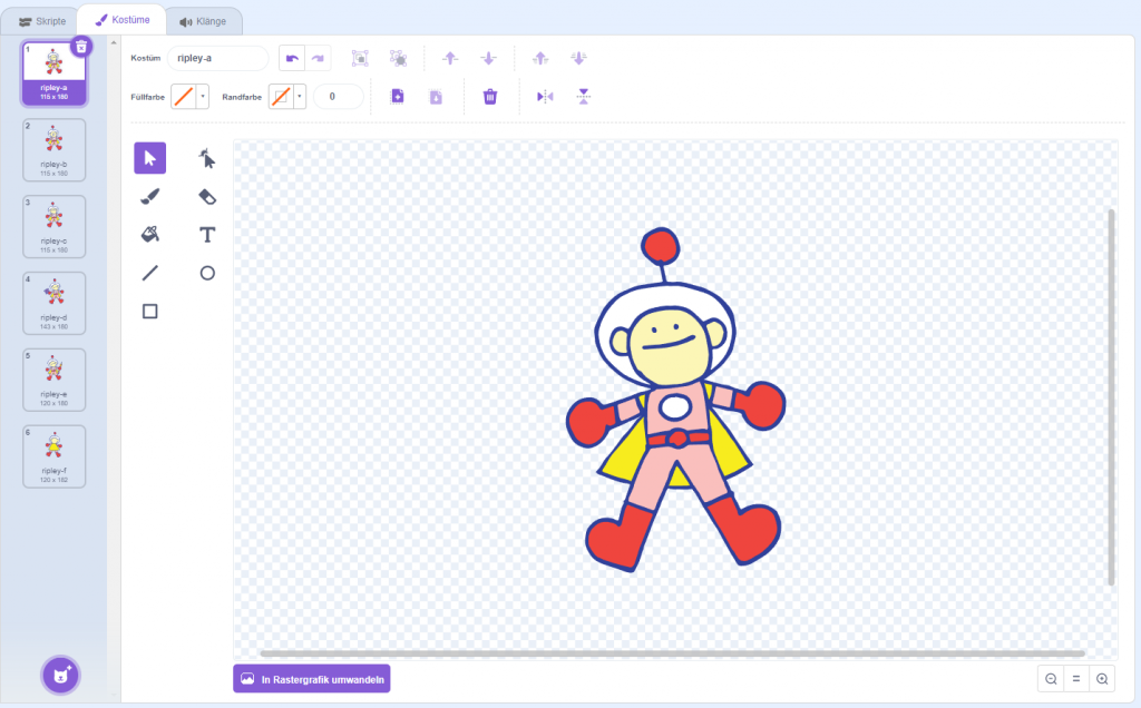 Screenshot Figur Ripley