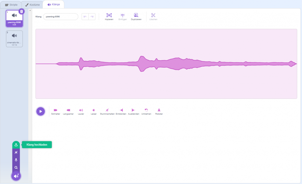 Screenshot Figuren Klängen