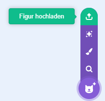 Screenshot Figur hochladen