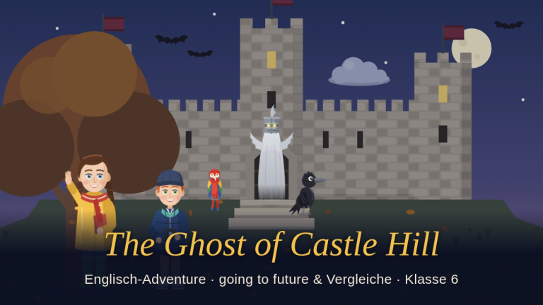 Englisch 6: Going-to-Future – Detektivspiel (The Ghost of Castle Hill)